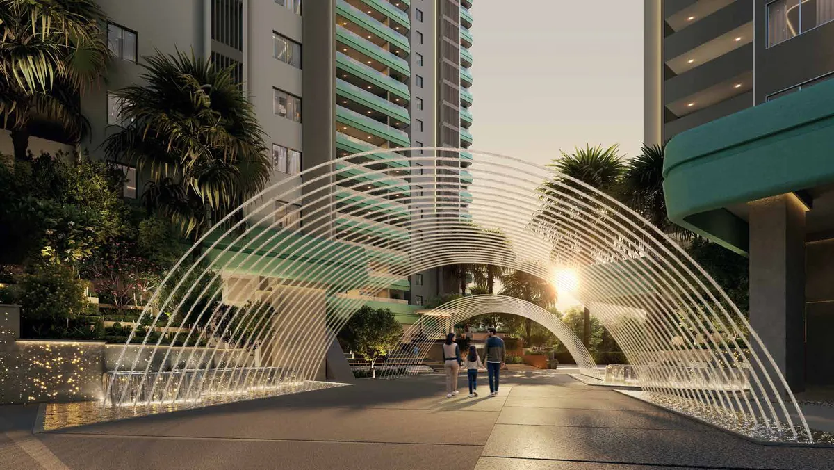 Raghava Nova water feature